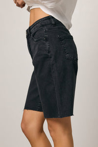 Lydia Bermuda Shorts in Black - FINAL SALE