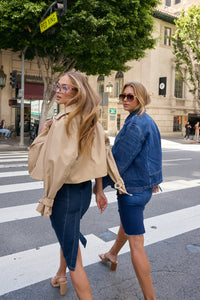 Priya Moto Denim Jacket - FINAL SALE