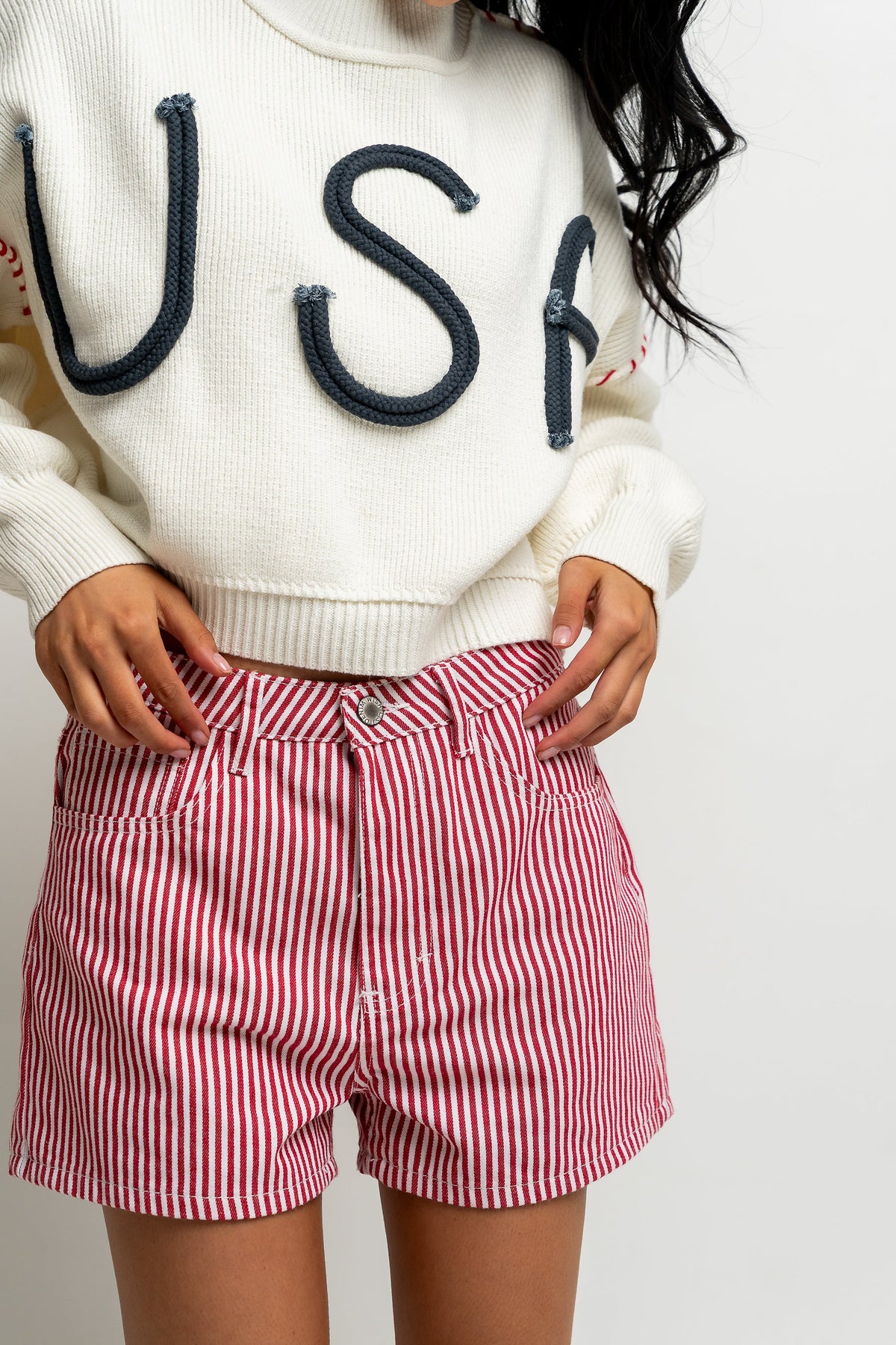 Wendy Striped Shorts - FINAL SALE