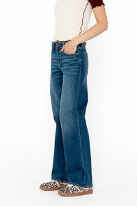 Sloane Wide Leg Jeans in Dark Wash - FINAL SALE
