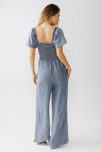 Piper Smocked Jumpsuit - FINAL SALE