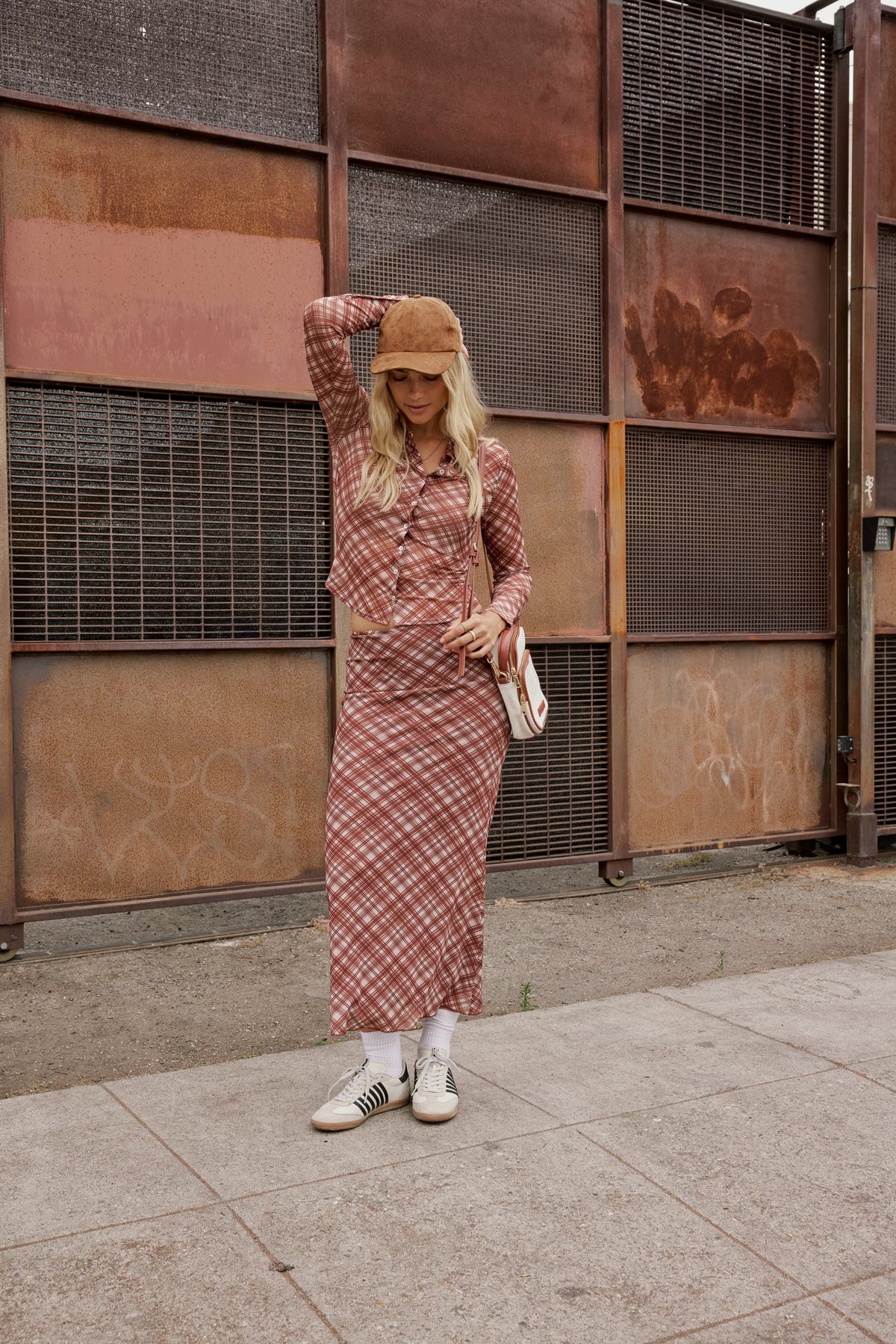 Pinot Plaid Blouse - FINAL SALE