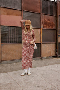 Pinot Plaid Blouse - FINAL SALE