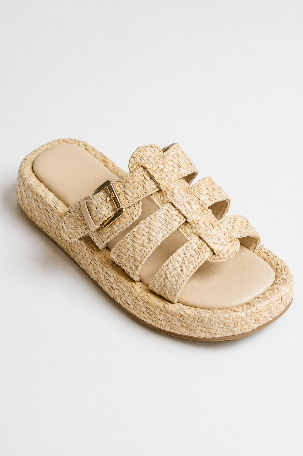 Ciao Fisherman Sandal in Natural - FINAL SALE