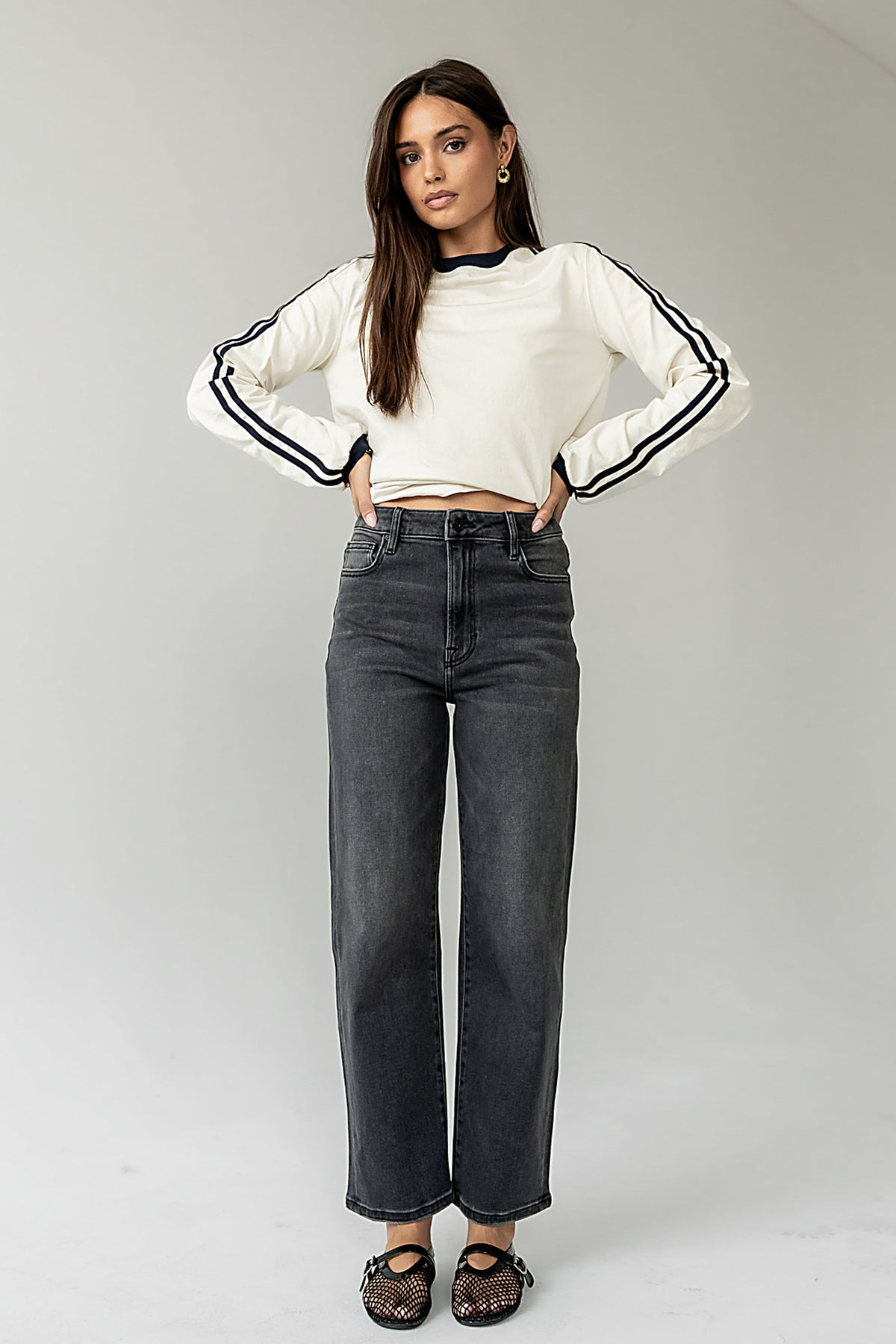 Oakley Wide Straight Leg Jeans - FINAL SALE