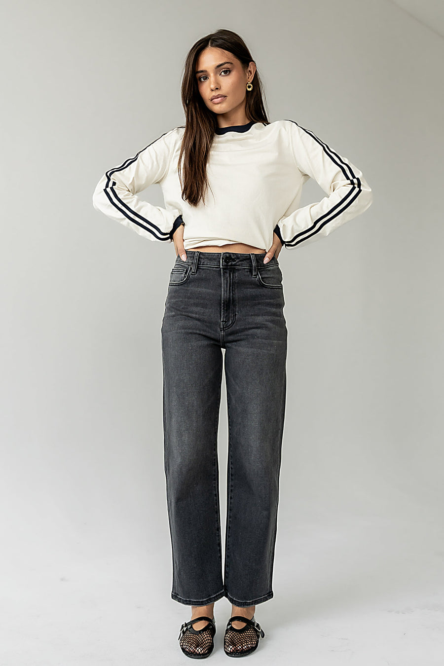 Oakley Wide Straight Leg Jeans - FINAL SALE