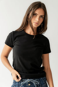 Mckenna T-Shirt in Black - FINAL SALE