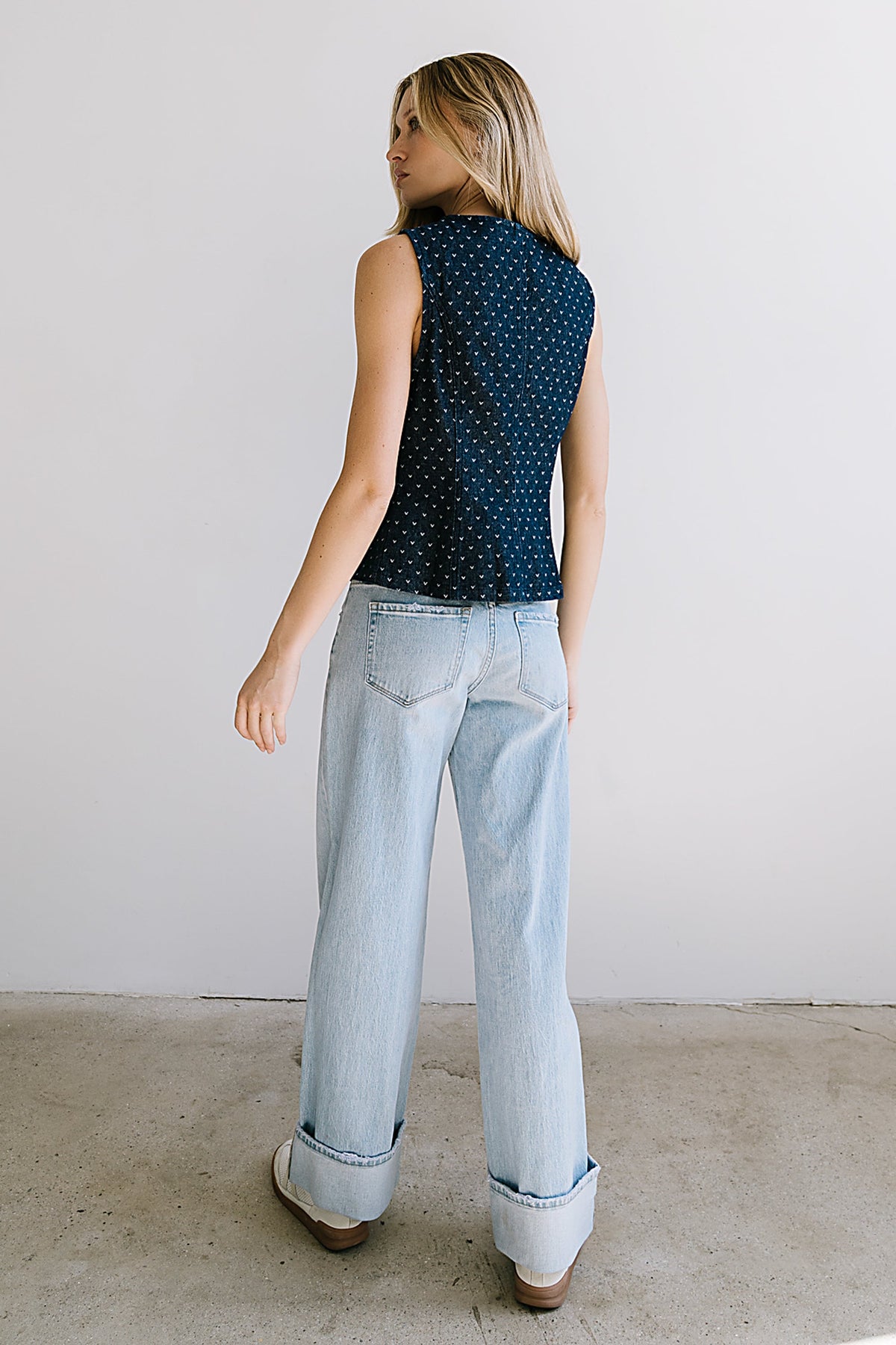 Caroline Denim Vest - FINAL SALE