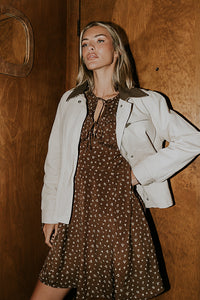 Ember Barn Jacket in Ecru - FINAL SALE