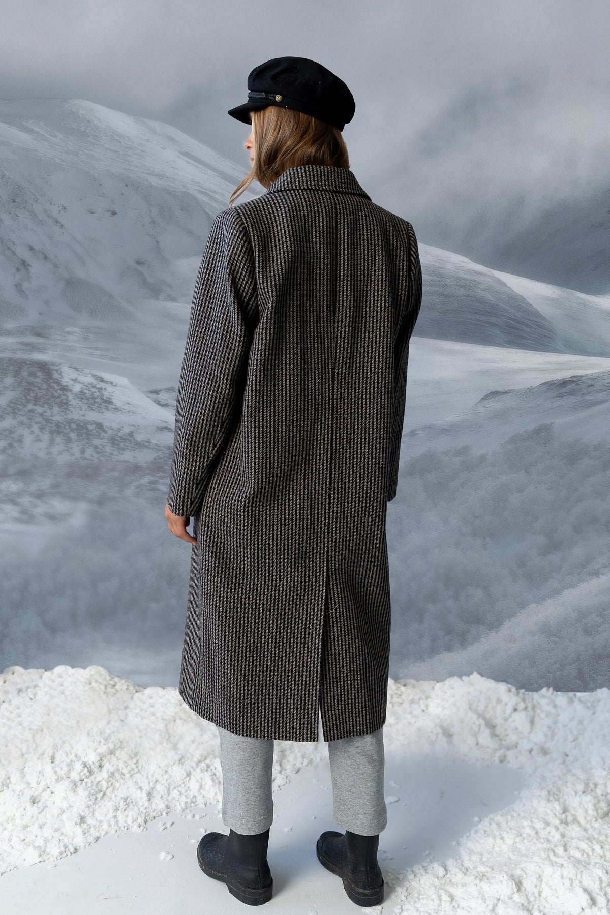 Marley Gingham Coat