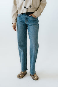 Elise Wide Leg Jeans in Medium Wash - FINAL SALE