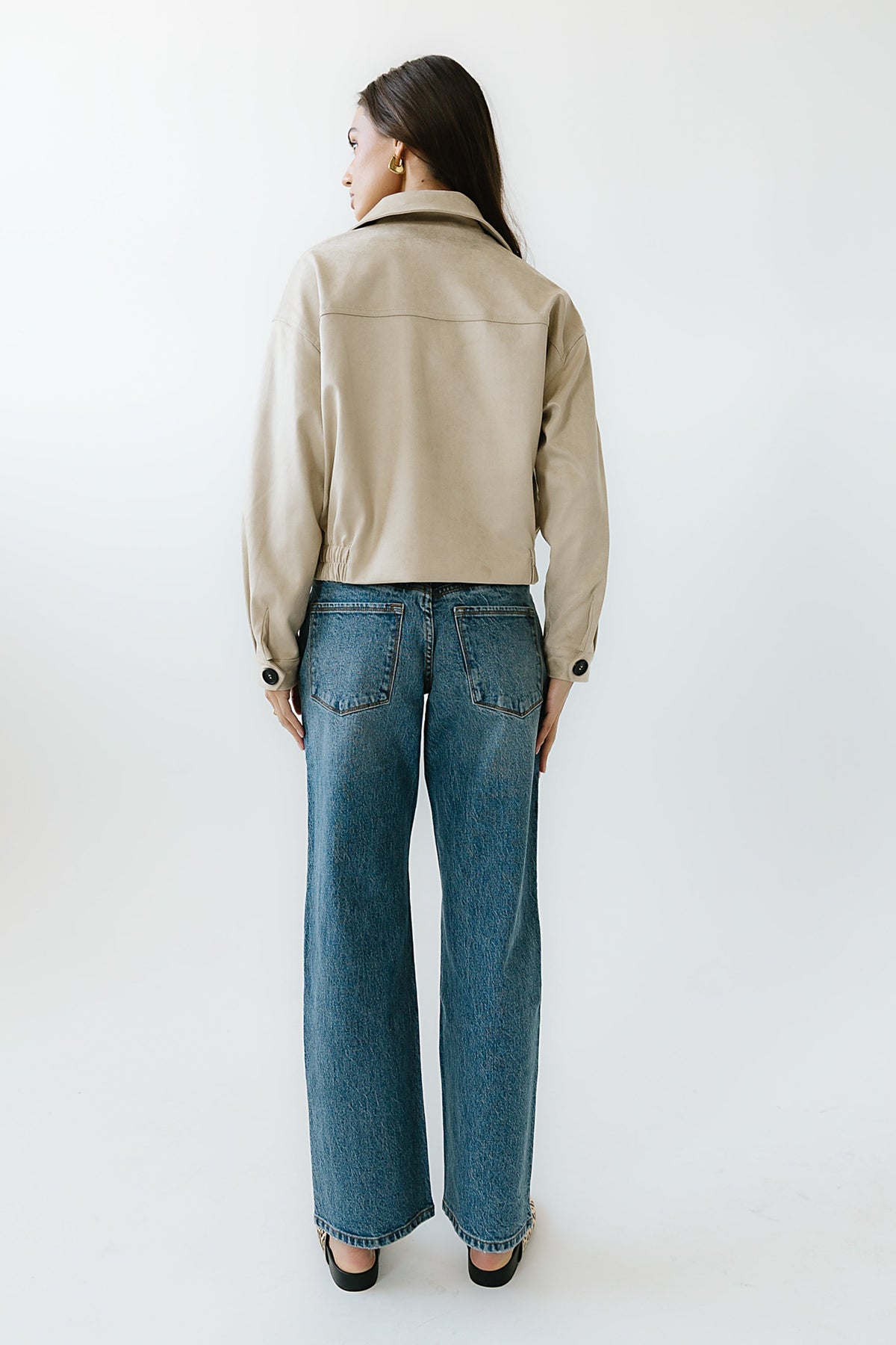 Elise Wide Leg Jeans in Medium Wash - FINAL SALE