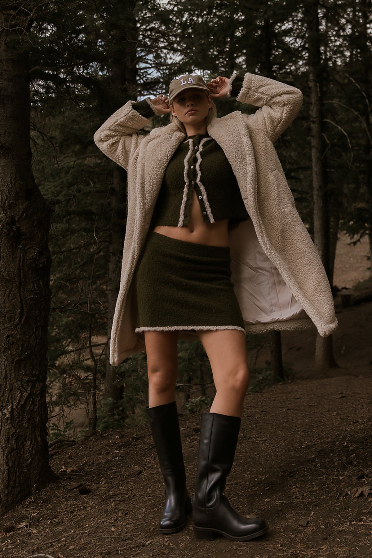 Remy Contrast Mini Skirt - FINAL SALE