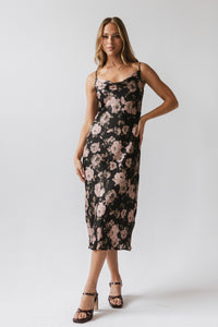 Jaiden Floral Midi Dress - FINAL SALE