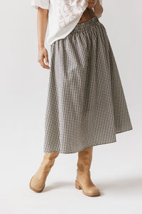 Braxton Plaid Midi Skirt - FINAL SALE