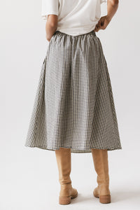 Braxton Plaid Midi Skirt - FINAL SALE