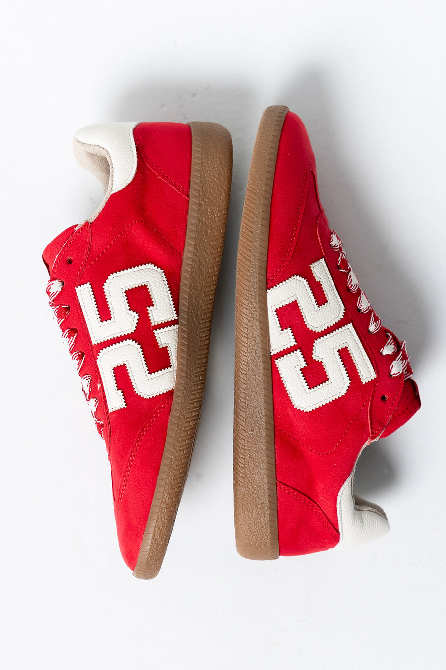 Kelly Retro Sneakers in Red - FINAL SALE