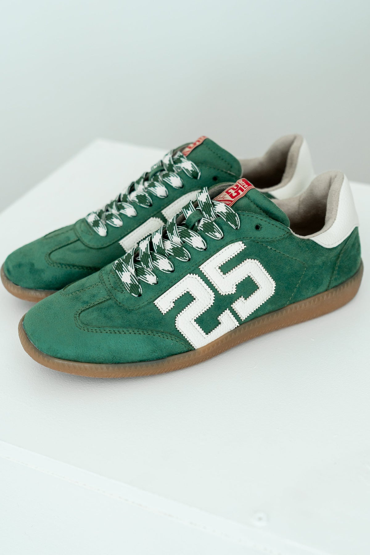 Kelly Retro Sneakers in Green - FINAL SALE