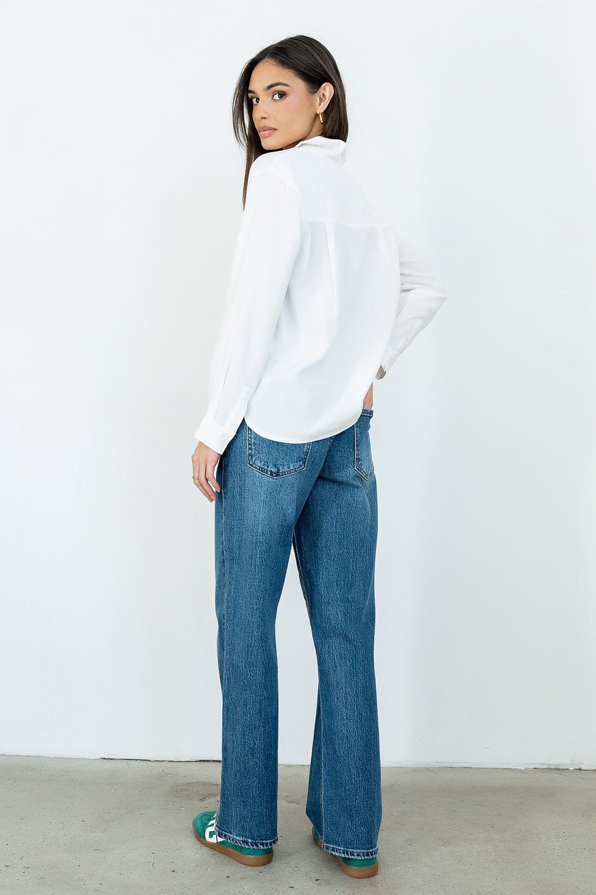 Marshall Straight Leg Jeans in Dark Wash - FINAL SALE