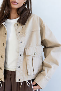 Ruby Contrast Jacket - FINAL SALE