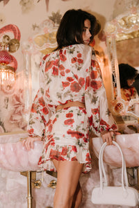 Posie Floral Mini Skirt - FINAL SALE