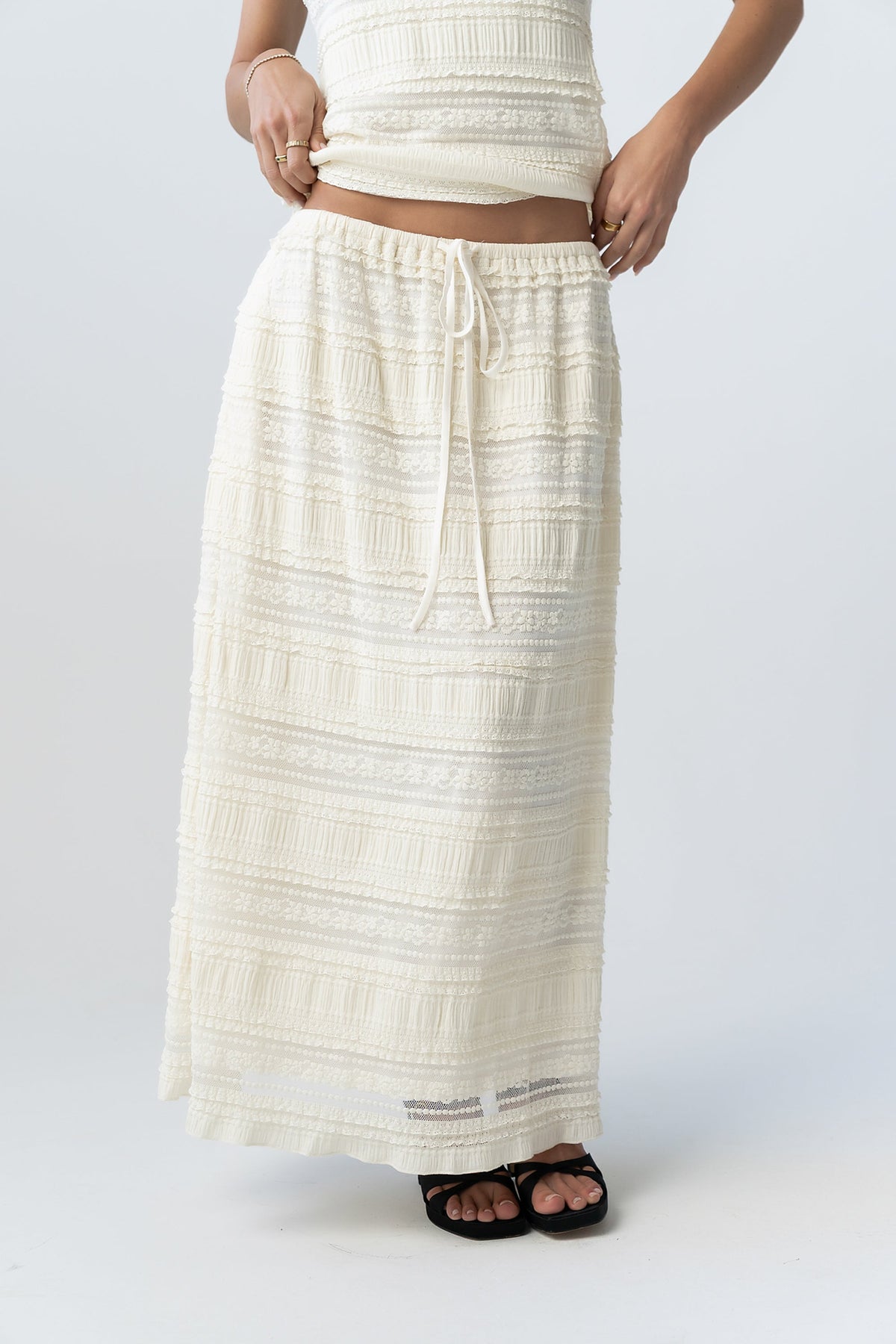 Markus Lace Maxi Skirt - FINAL SALE