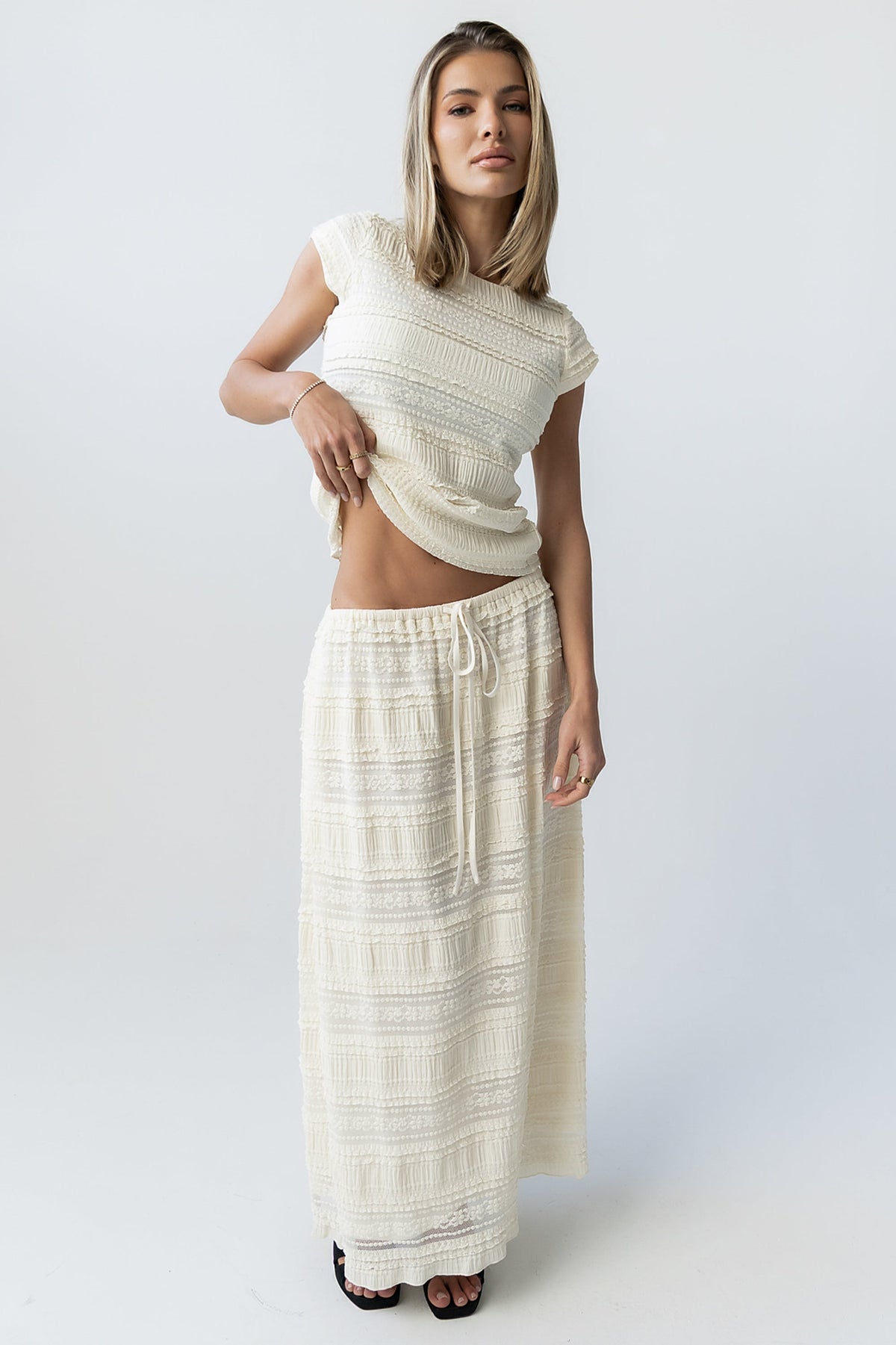 Markus Lace Maxi Skirt - FINAL SALE