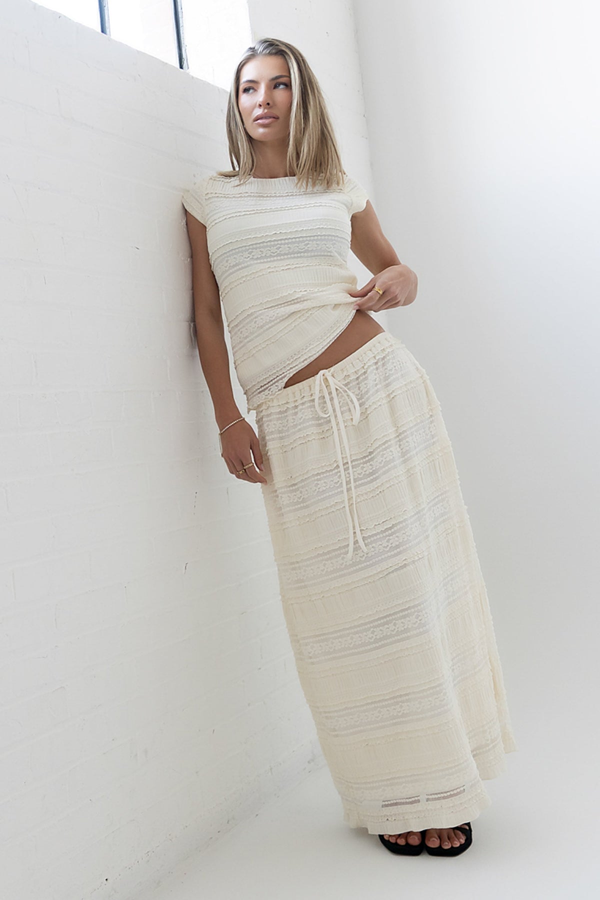 Markus Lace Maxi Skirt - FINAL SALE