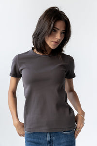 Mckenna T-Shirt in Charcoal