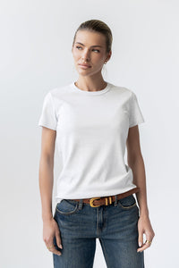 Mckenna T-Shirt in White - FINAL SALE