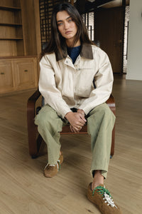 Ember Barn Jacket in Ecru - FINAL SALE