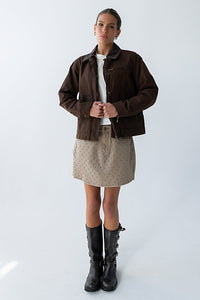 Kiara Studded Mini Skirt - FINAL SALE