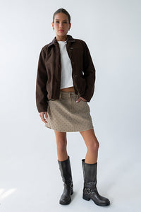 Kiara Studded Mini Skirt - FINAL SALE