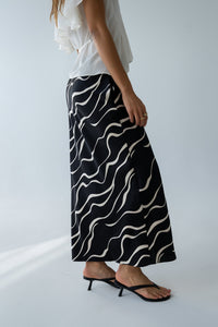 Ariel Abstract Maxi Skirt - FINAL SALE