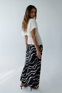 Ariel Abstract Maxi Skirt - FINAL SALE