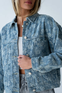 Lainey Floral Denim Jacket - FINAL SALE