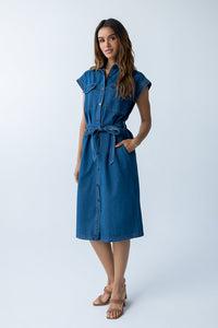 Randall Denim Midi Dress - FINAL SALE