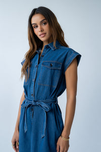 Randall Denim Midi Dress - FINAL SALE