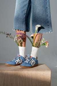 Kelly Retro Sneakers in Blue - FINAL SALE