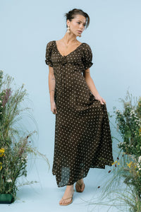 Julianna Polka Dot Maxi Dress - FINAL SALE