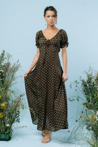 Julianna Polka Dot Maxi Dress - FINAL SALE
