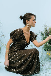 Julianna Polka Dot Maxi Dress - FINAL SALE