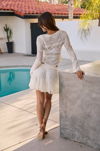 Caroline Lace Mini Skirt - FINAL SALE