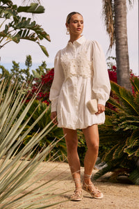Rylan Button Up Mini Dress - FINAL SALE