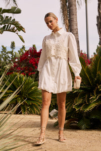 Rylan Button Up Mini Dress - FINAL SALE