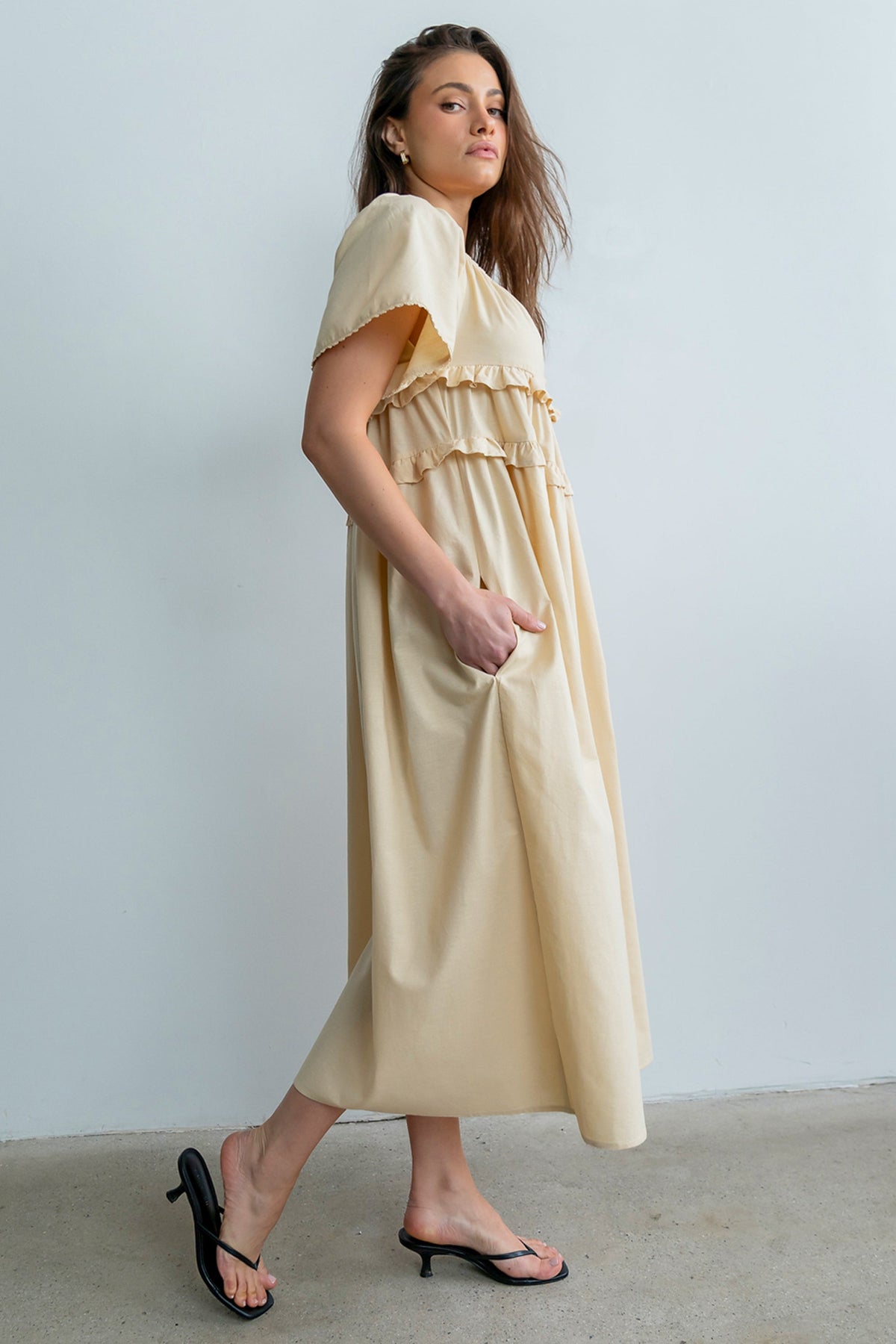 Kennedy Ruffle Maxi Dress - FINAL SALE