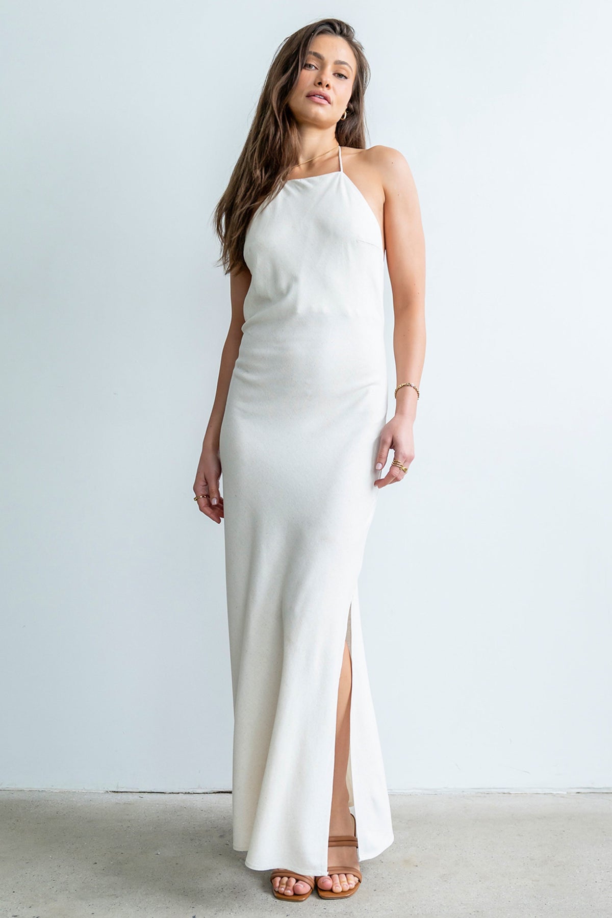 Winnie Halter Maxi Dress