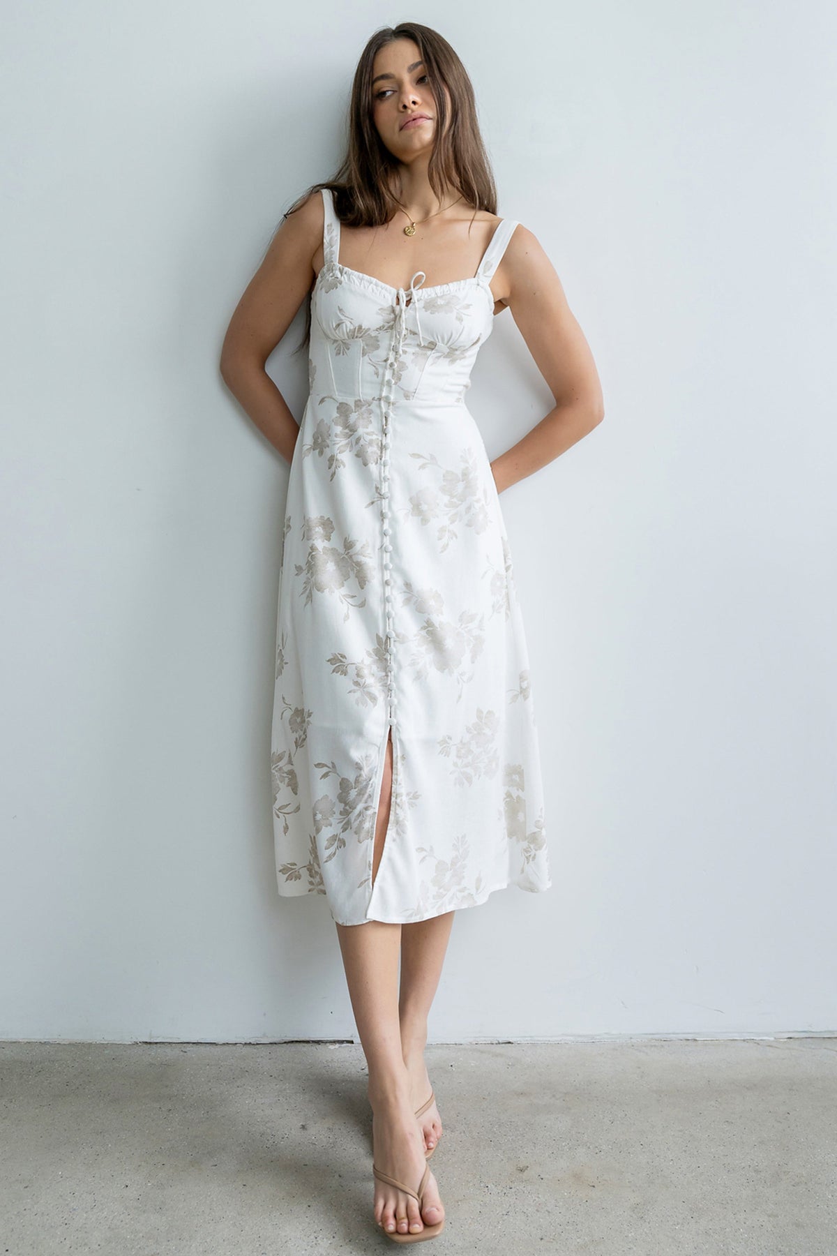 Brandy Floral Midi Dress - FINAL SALE