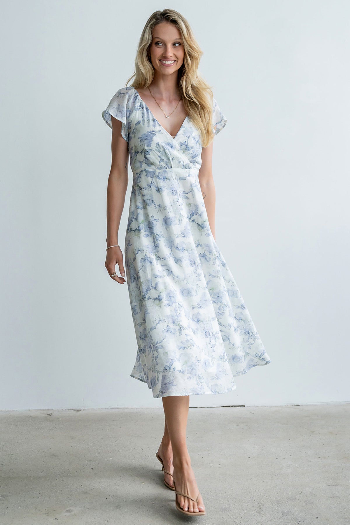 Andie Floral Midi Dress