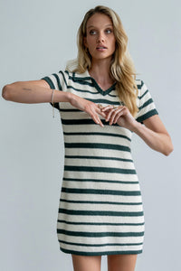 Marcy Striped Knit Mini Dress - FINAL SALE